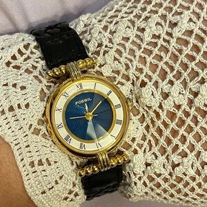 Fossil Vintage & Rare Gold-Tone Women’s Watch